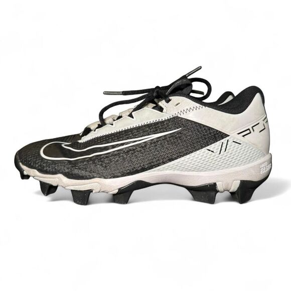 Nike Vapor Edge Shark II Men’s Football Cleats in black & white Sz 7.5 - Picture 1 of 8